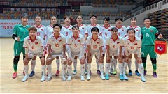 ĐT futsal nữ Việt Nam không thể thắng Trung Quốc dù hai lần dẫn trước